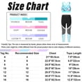 thumbnail image 7 of YEAHDOR Kids Girls Sleeveless Printed Crop Top with Leggings Athletic Outfit Set Dance Gym Sports Suit Leaf&Light Blue 6, 7 of 7