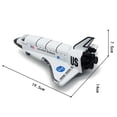thumbnail image 2 of Ruiboury Alloy Space Shuttle Model Aircraft Toy With Light and Music For Kids, 2 of 6