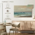 thumbnail image 4 of Elephant Stock Whispering Ocean Waves Wall Art - Horizontal Canvas Wall Art - Lobby Wall Decor - Wellness Canvas - Orange And Gray Decor By Silvia Vassileva - 45" x 30", 4 of 4
