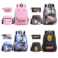thumbnail image 2 of NarAAAnime Figures Cosplay Uzumaki NarAApeuvBackpack, Akatsuki Red Cloud Student School Bag, Lightening Zipper Shoulders zhangyuxiang unisex, 2 of 2