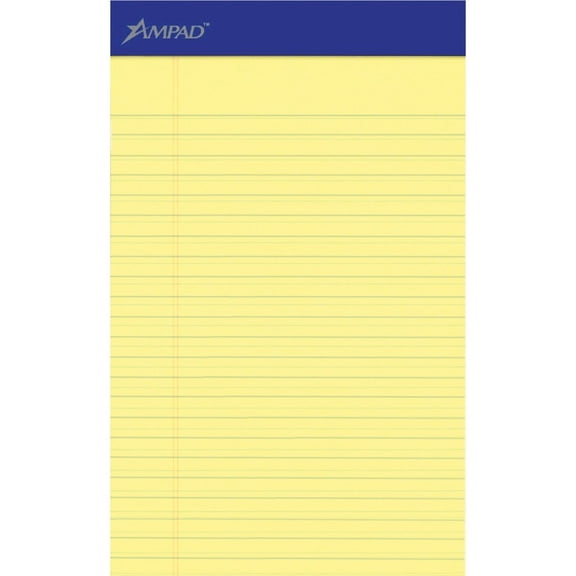 Ampad, TOP20204, Perforated Ruled Pads, 1 Dozen