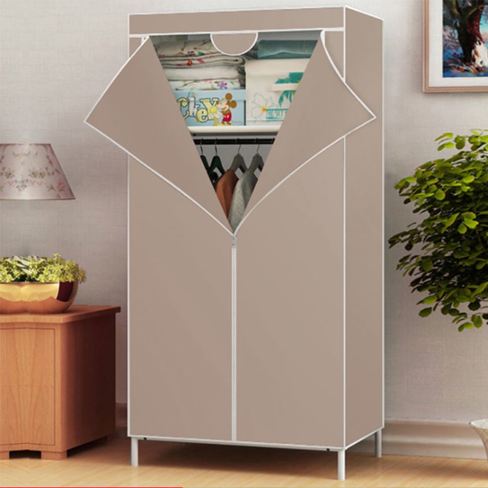 Portable DIY Portable Closet Storage Organizer Clothes Wardrobe