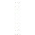 thumbnail image 2 of Ekena Millwork 47"H x 1/2"T Pandora PVC Adjustable Decorative Slat Wall Panel Kit, Unfinished (contains 16 Slats + 1 Straight Edge Starter Slat), 2 of 15