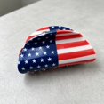 thumbnail image 4 of American Flag Hair Claw Clip Independence Day Hair Jaw Clip, Classic Vintage Patriotic Print Glossy Non-Slip Hair Holder, Strong Grip Fashion Hair Accessory for Women 4th of July Party Decor 1Pcs, 4 of 6