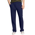 thumbnail image 1 of Hanes Mens X-Temp Jersey Pocket Pant, S, Navy, 1 of 2
