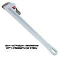 thumbnail image 4 of GreatNeck Aluminum Pipe Wrench, Lightweight & Heavy Duty, 36 inch, 4 of 7