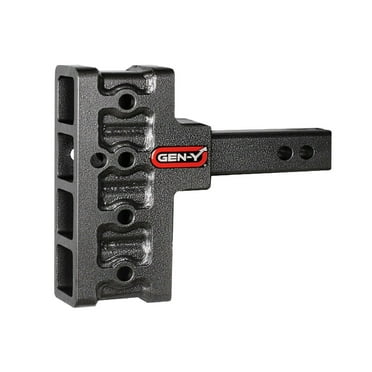 Gen-Y Hitch GH-404 Mega Duty 10,000 lbs Adjustable 5" Offset Drop Hitch Receiver