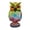 B, variant on Stained Resin Owl Table Lamp, Vintage Animal Desk Light Nightstand Decorative Fixture For Bedroom Living Room And Reading Corner