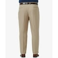thumbnail image 2 of HAGGAR Mens Beige Classic Fit Chino Pants 46 X 32, 2 of 5