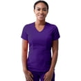 thumbnail image 1 of Adar Pro Scrubs for Women - Modern V-Neck Scrub Top - P7002 - Grape - XXS, 1 of 7