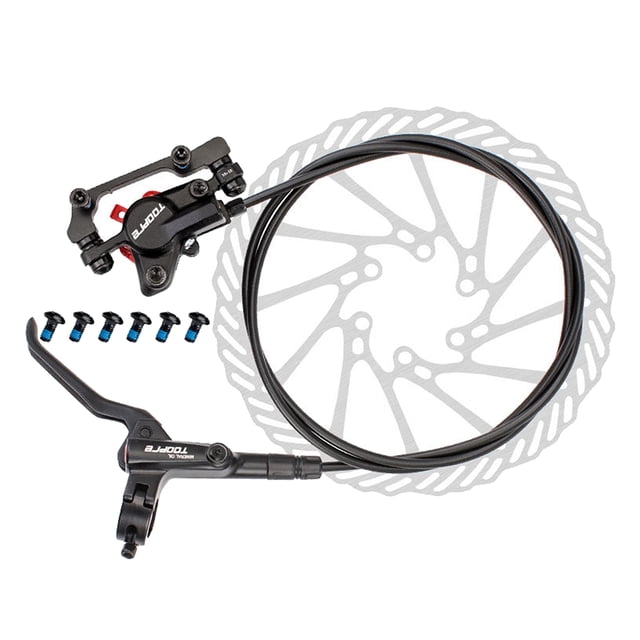 Juego de frenos de pinza de freno de disco hidráulico de lujo Sunnimix para bicicleta Trasero Pinzas de freno hidráulico