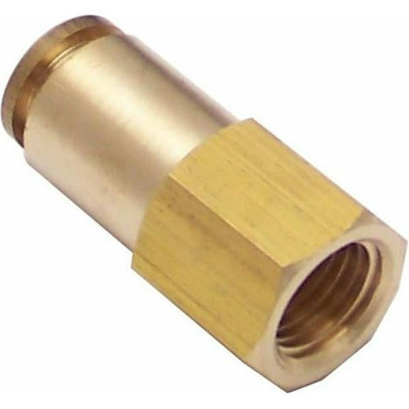 Helix Suspension Brakes and Steering 12072 .25 in. Female NPT to .38 in. Push Tube Air Fitting