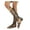 Black-A, variant on Women Girls Gladiator Sandals Flat,Summer Strappy Lace Up Open Toe Knee High Flat Sandal Beach Travel Dressy T-Strap Thong Sandals