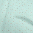thumbnail image 1 of oneOone Georgette Viscose Aqua Blue Fabric Kids Rainbow Craft Projects Decor Fabric Printed By The Yard 42 Inch Wide, 1 of 4