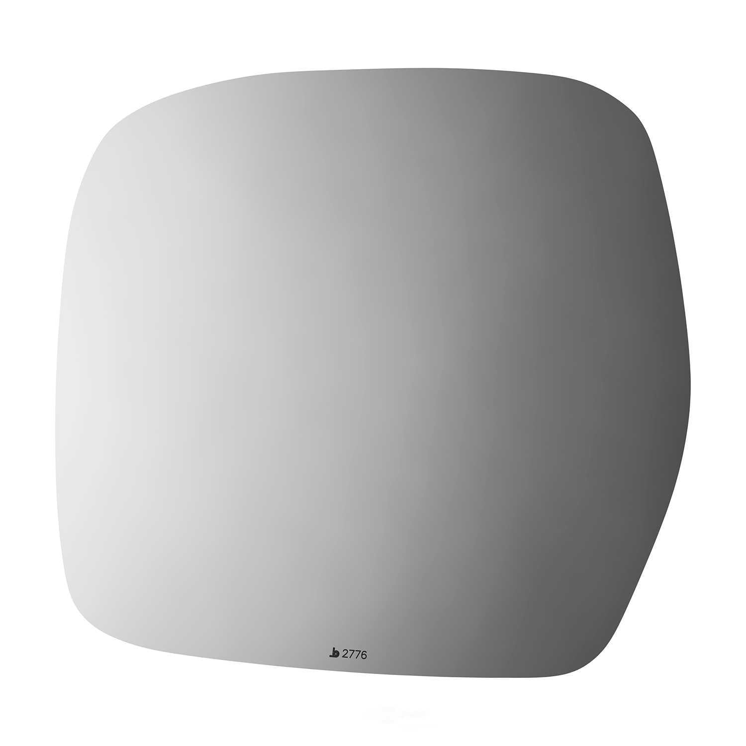 Burco Side View Mirror Replacement Glass - Clear Glass - 2776