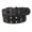 Black, variant on Double Prong Star Studs and Grommets Leather Belt