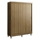 thumbnail image 1 of Ropero Closet Madesa Luke 2 Puertas Corredizas y Pies Marrón, 1 of 12