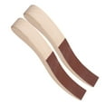 thumbnail image 1 of BESTYASH 1Pair Piano Sanding Blocks Wooden Polishing Tool S Shape Design for Felt Restoration, 1 of 7