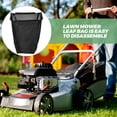 thumbnail image 3 of BESTYASH Versatile Black Nylon Lawn Mower Bag with Drawstring Closure for Efficient Leaf Collection, 3 of 6