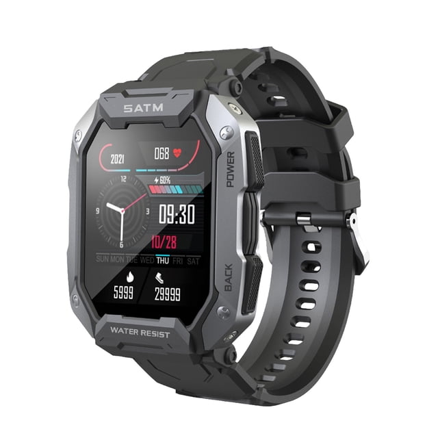1.71 Inch Clear Color Screen Metal Case Bluetooth Call Sports Mode Outdoor Large Capacity Battery Smartwatch
