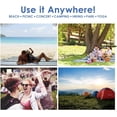 thumbnail image 4 of Beach Blanket Waterproof Sandproof,Picnic Blankets Extra Large Waterproof Oxford Camping Beach Blanket Outdoor Foldable Lightweight Waterproof Mat(Yellow 57*32in)from ANMUYUM, 4 of 9