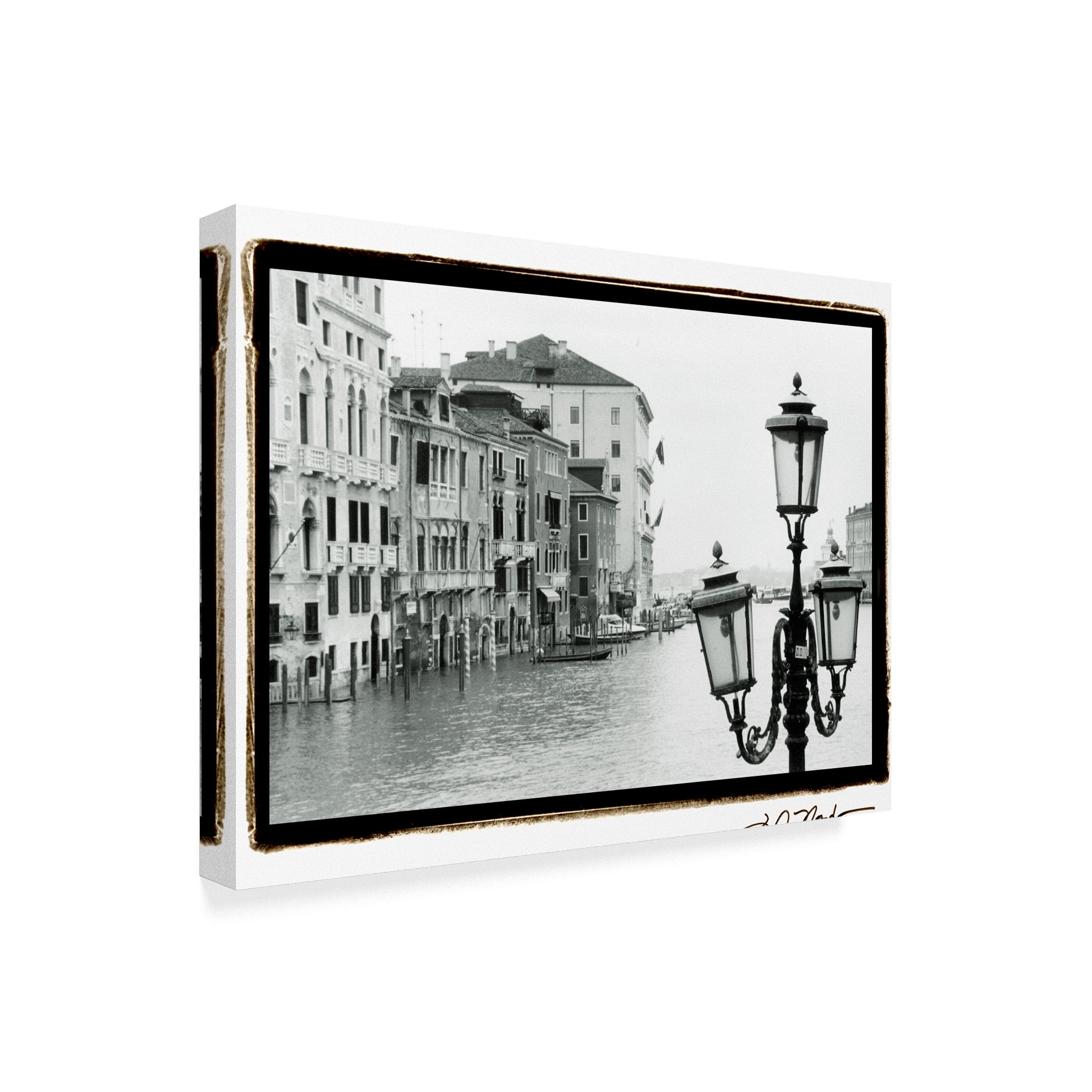 Trademark Fine Art 'Waterways of Venice XI' Canvas Art by Laura DeNardo