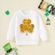 thumbnail image 4 of Sudadera Noubeau con lentejuelas del Día de San Patricio para niños de 1 a 2 años, 4 of 7