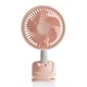 thumbnail image 3 of Moyic Ventilador eléctrico de sobremesa ajustable Ventiladores telescópicos de verano Aire fresco giratorio Fuerte y potente para el hogar Oficina Electrodomésticos Rosado Moyic HA064642-02B, 3 of 6