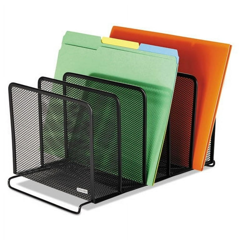 Mesh Stacking Sorter, 5 Sections, Letter to Legal Size Files, 8.25 Mesh Stacking Sorter, 5 Sections, Letter to Legal Size Files, 8.25