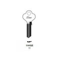 thumbnail image 3 of Kaba Taylor Lockset Key Blank T7-1141GE - Silver - 10 Pack, 3 of 3