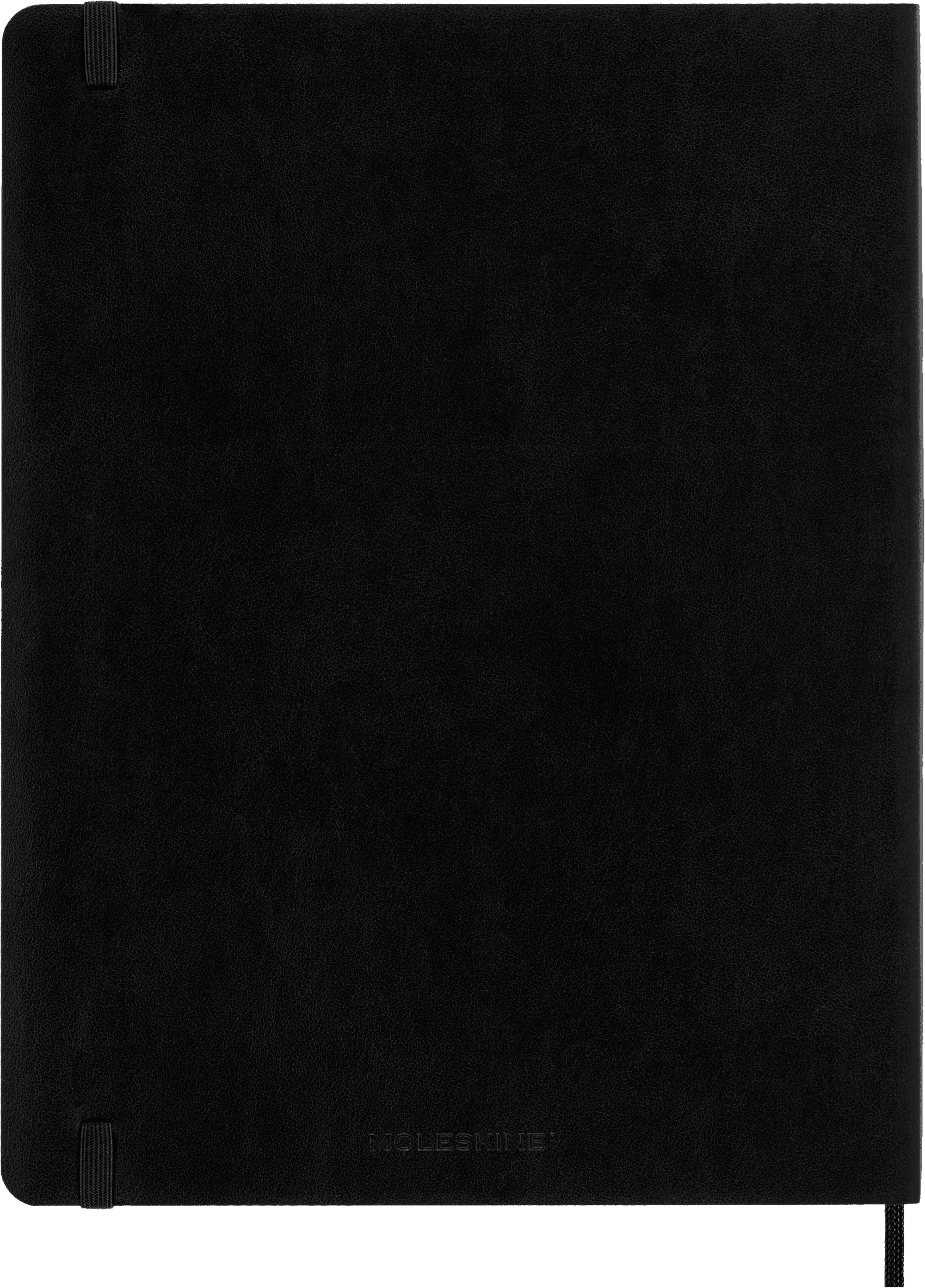 Moleskine Classic Notebook, Soft Cover, XL (7.5" x 9.75"), Squared, Black