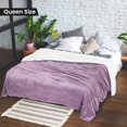 thumbnail image 2 of Colcha Utopia, cama Sherpa, tamaño queen, color lila, 230 x 230 cm, 2 of 8