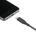 thumbnail image 5 of onn. Black Lightning to USB-C Charging Cable, 3 Feet, 5 of 5