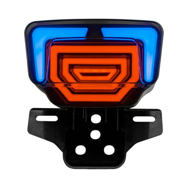 Amdohai Motorcycle Tail Light Integrated Strobe Brake Lights With Dynamic Scanning Breathing Function Replacement for HONDA TMX125/155 CG125