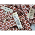 thumbnail image 6 of new MAX STUDIO women blouse top shirt 2705D36 BRFIHXSQ red white belted S $98, 6 of 6