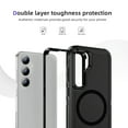 thumbnail image 2 of Decase Magnetic case for Samsung Galaxy S22 Case,Built-in Kickstand,Compatible with Mag-Safe, Dual-Layer Protection Military Grade Protective Phone Case for Samsung Galaxy S22,Black, 2 of 7