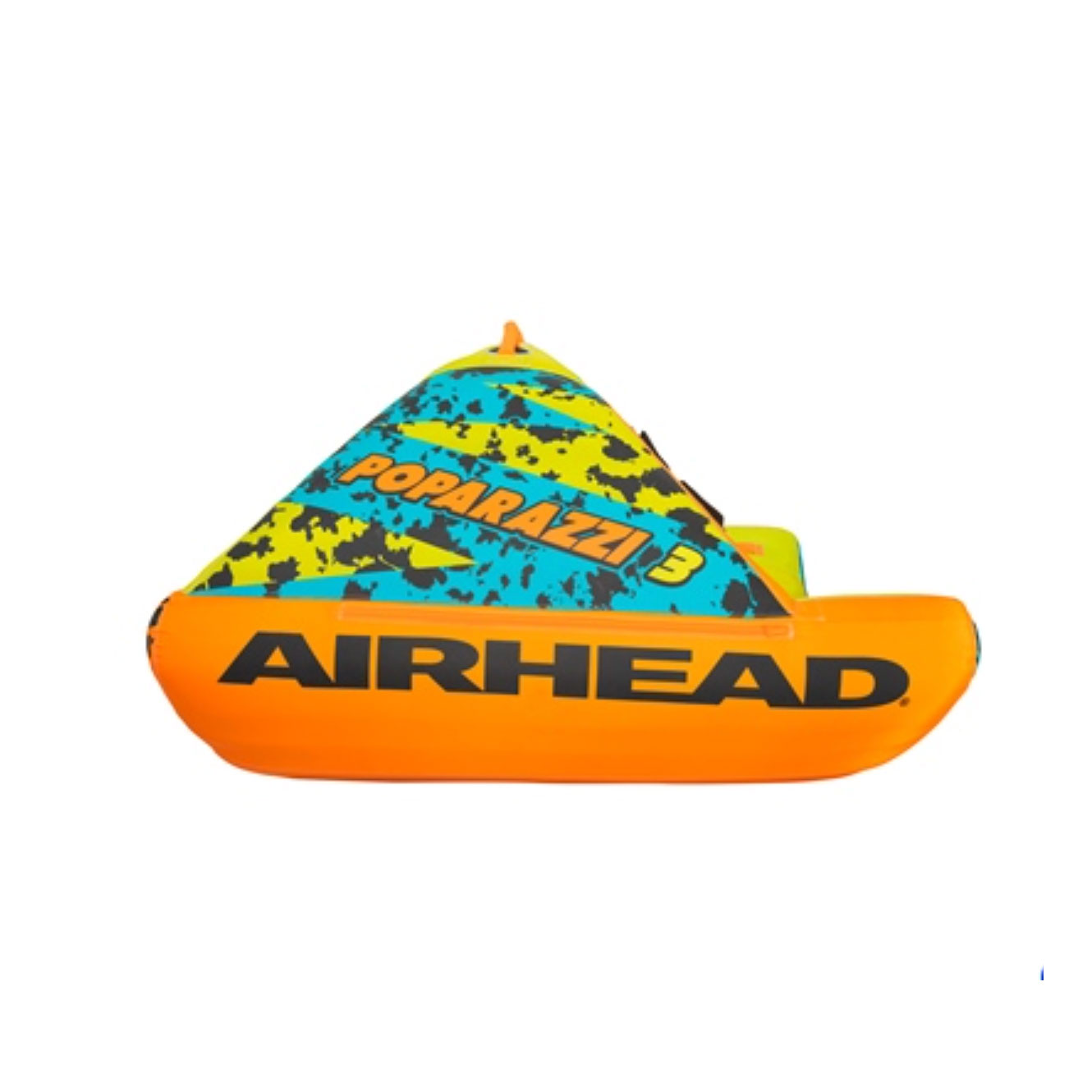 Airhead AHPZ-1750 Poparazzi 3 Person Inflatable Towable Water Lake Boating Tube - image 2 of 7