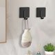 thumbnail image 2 of Paquete de 2 ganchos de pared de acero inoxidable | Ganchos adhesivos resistentes a la corrosión para cocina, baño y armario | Organizador de toallas y perchas, 2 of 7