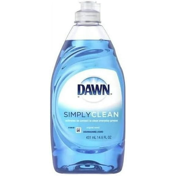 Dawn Dish Liquid Detergent 14.6 fl oz Simply Clean 1pk