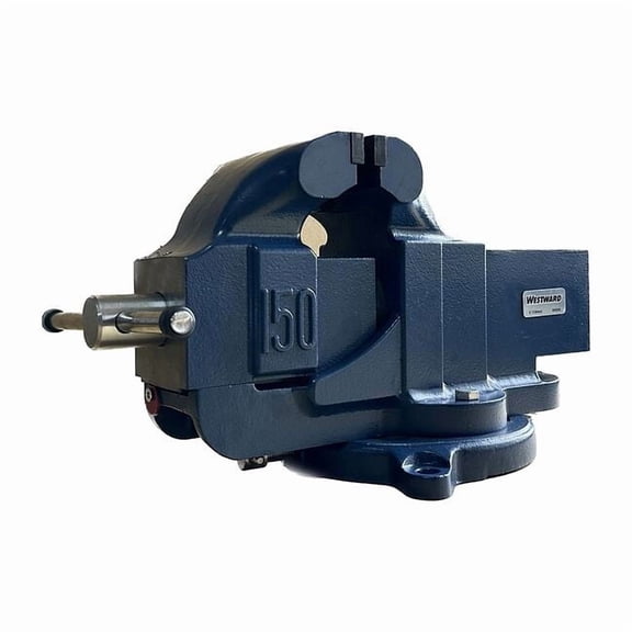 Westward Bench Vise,J.F. 6",T.O. 166mm,T.D. 95mm 806EN8