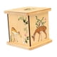 thumbnail image 3 of Organizador de alcancía de madera, adorno de escritorio, caja de ahorro de dinero, alcancía cuadrada para graduación, adultos, niños, recuerdo de Ciervo, 3 of 8