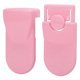 thumbnail image 2 of Cerradura de seguridad para bebés, cerraduras a presión dobles multifuncionales antipellizcos para cajón de gabinete de prueba, color rosa, 2 of 5