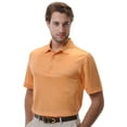 thumbnail image 1 of Monterey Club Men's Triangular Emboss Texture Golf Polo Shirt #1219, 1 of 2