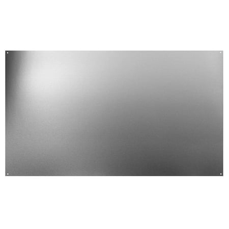 Photo 1 of Broan Backsplash Range Hood Wall Shield for Kitchen, Reversible Stainless Steel, 24" x 30"