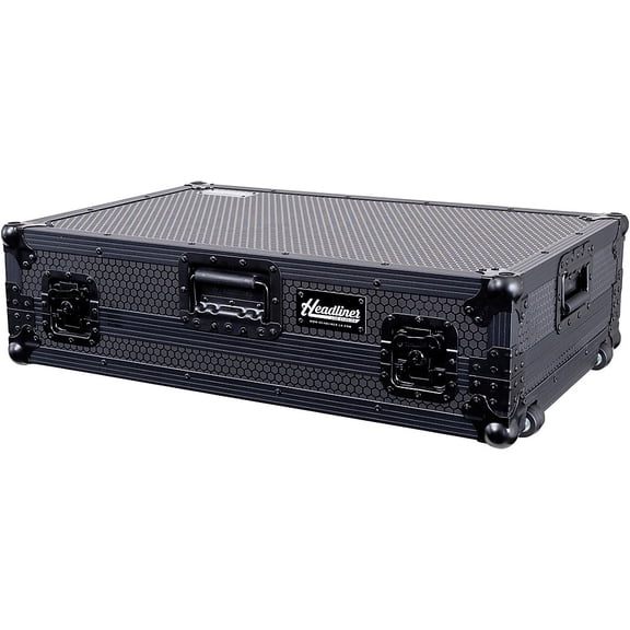 Headliner Pitch Black Low Profile Flight Case for XDJ-RX3 with Wheels