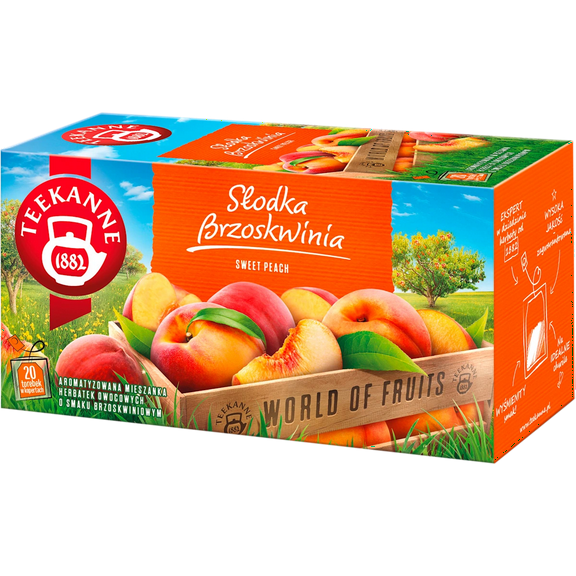 Teekanne tea SWEET PEACH 1 box/ 20 tea bags