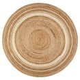 thumbnail image 2 of Kerala Midnight Jute Rug 6' Round, 2 of 11