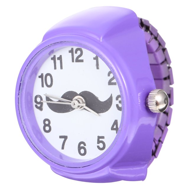 Decorative Finger Ring Stylish Ring Watch Finger Ring Decor Women Finger Watch
