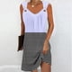 thumbnail image 2 of Vestido de Verano para Mujeres sin Mangas Estilo de Bolsillo con Cuello en V, Color Sólido Y Cómodo Vestido de Verano Casual, 2 of 5