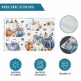 thumbnail image 6 of Fall Pumpkin Placemats Set of 4, Thanksgiving Autumn Daisy Farmhouse Leaves Washable Wipeable Table Mats for Dining Tables, Indoor Outdoor Kitchen Place Mats for Holiday Party Table Decor, 6 of 9